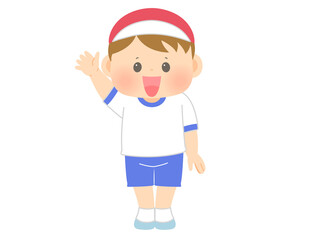 運動会_選手宣誓_男の子