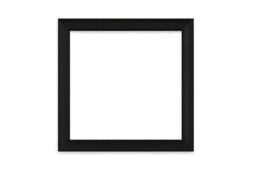Obraz premium Black picture frame with transparent background isolating frame for easy placement in various projects
