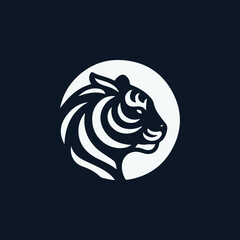 Minimalist Tiger Logo