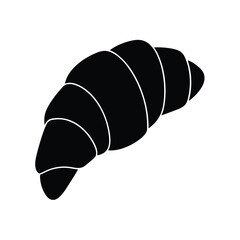 buttery croissant bakery pastry illustration