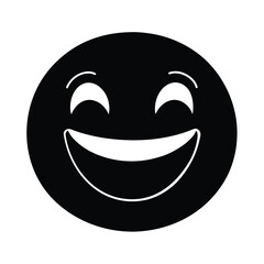happy emoji smiling face icon