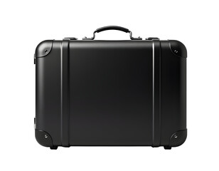 Black Briefcase Isolated
