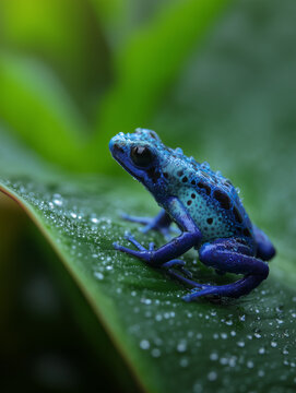 Grenouille dendrobate color&eacute;e