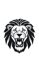 Obraz premium Roaring Lion Head Vector Illustration 1.