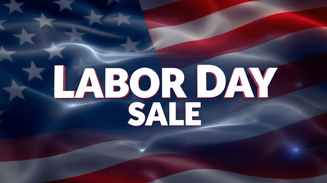 Labor day sale american flag background images