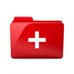 Obraz premium switzerland flag icon