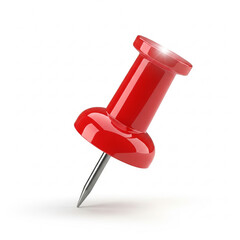 red push pin