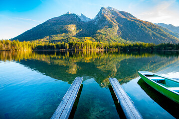 Lake Hintersee Bavaria Germany