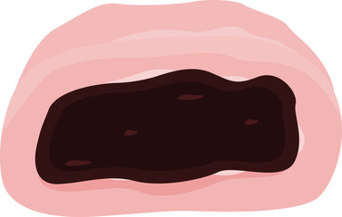 Purple Sweet Mochi Cake