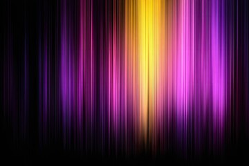 Vertical, vibrant, color gradients on a dark background