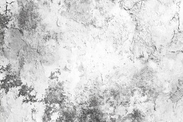 Fototapeta premium Aged, textured, light gray surface with cracks and discoloration