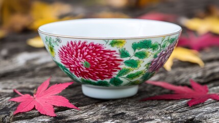 courtyard,teacup,chrysanthemum,porcelain,ritual,leaf,ceremony,autumn,flower,red,maple,delicate,tea,china,history,art,culture,tradition,heritage,steam
