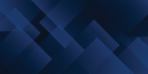 Fototapeta premium Modern blue abstract on dark background concept.Eps 10