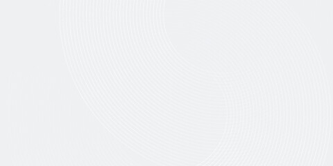 Abstract white glowing geometric lines on gray background. Modern shiny blue circle lines pattern. Futuristic technology concept.Eps 10