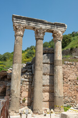 Celsus Library in Ephesus - Selcuk, T&uuml;rkiye.Ephesus Ancient City (Efes Antik Kenti) Drone Photo, Selcuk Izmir, Turkiye (Turkey)
Ephesus ancient city view in Selcuk Town Turkey
