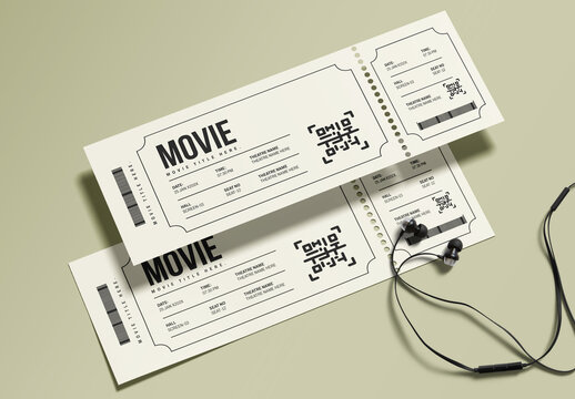 Movie Ticket Template