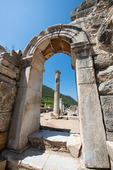 Celsus Library in Ephesus - Selcuk, Türkiye.Ephesus Ancient City (Efes Antik Kenti) Drone Photo, Selcuk Izmir, Turkiye (Turkey)
Ephesus ancient city view in Selcuk Town Turkey
