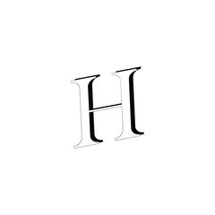stamp, H badge, H artwork, H alphabet, H type, H letterform, H script, H cursive, H modern, H classic, H minimalist, H fancy, H elegant,