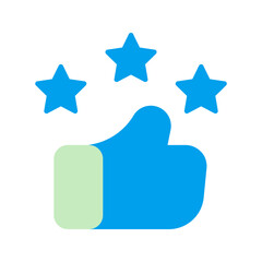 feedback duo tone icon