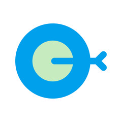 target duo tone icon