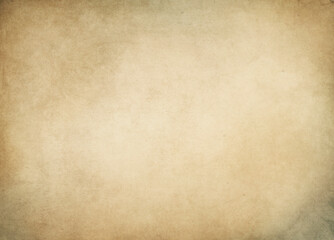 Faded grunge aged paper background.