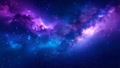 night lights in the space 