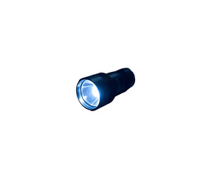 Illuminating Flashlight on Transparent Background