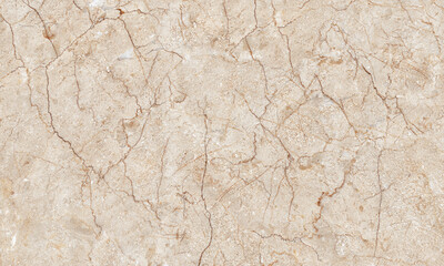Brown-colored marble texture background, limestone surface with a crackle pattern, and rough stone design for ceramic flooring tiles.