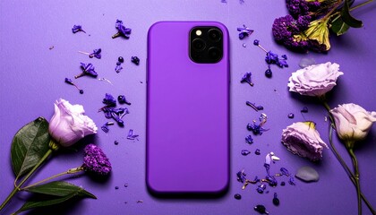 purple cover on the purple 