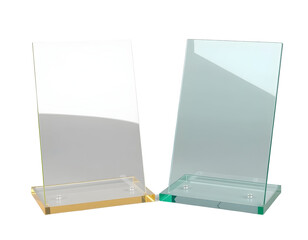 Acrylic Display Stands Transparent Glass Panels for Signage