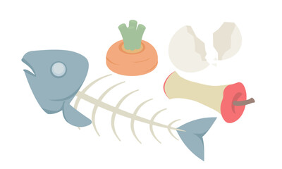 生ゴミのイラスト