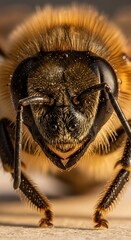 Honeybee Close-up.