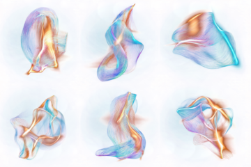 light motion overlay effects. Glowing light miton speed isolated set of bright transparent light effects