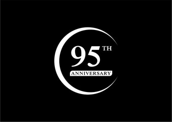 Obraz premium Anniversary symbol set. Vector anniversary design element.