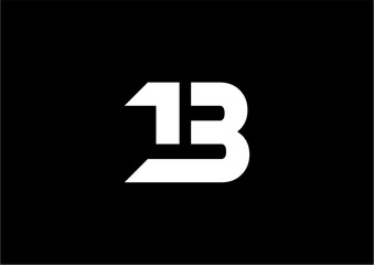 Set of letter B logo. Icon design.