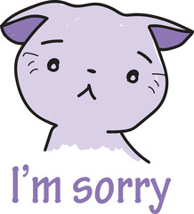 I am sorry