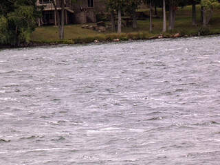 A windy day on the lake
