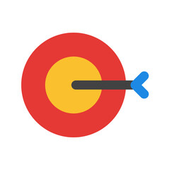 target flat icon