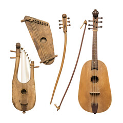 Ancient Musical Instruments: A Collection of Rare Stringed Artifacts