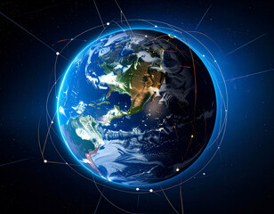 Planet Earth in the space Technology world