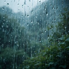 rain drops on window