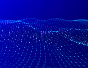 Abstract digital landscape