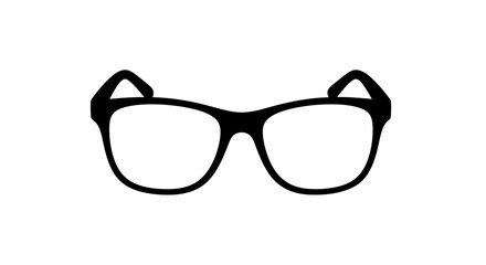 simple black eyeglasses, spectacles, frames, glasses, vision, optics, eye care, modern, minimalist design