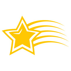 Gold Doodle Star