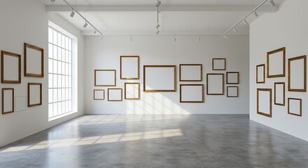 静寂のギャラリー、光と影の交響曲