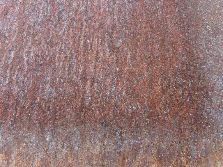 brown color abstract background, textured rust surface