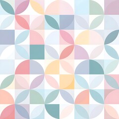 Seamless minimalist geometric pattern