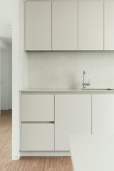 Modern kitchen faucet and sink