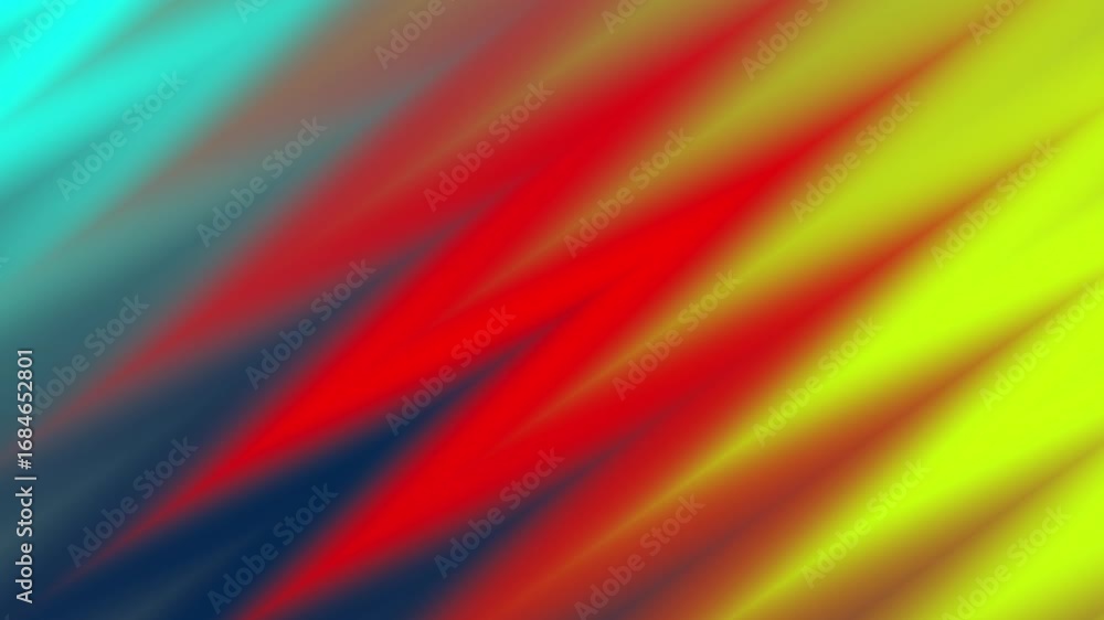 Poster abstract background with vibrant diagonal streaks of red, yellow, and blue creating a dynamic motion