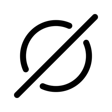 null glyph icon
